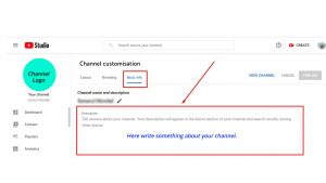 Present Accurate Information About Your Channel